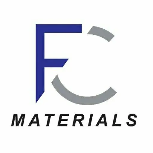 Fc materials logo on a white background.