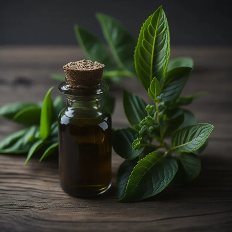 Bottle of peppermint essential oil, indicative of the premium essential oils offered by FC Materials.