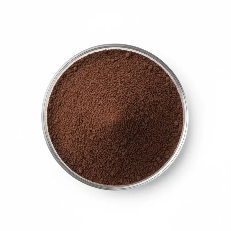 Bowl of fresh ground coffee