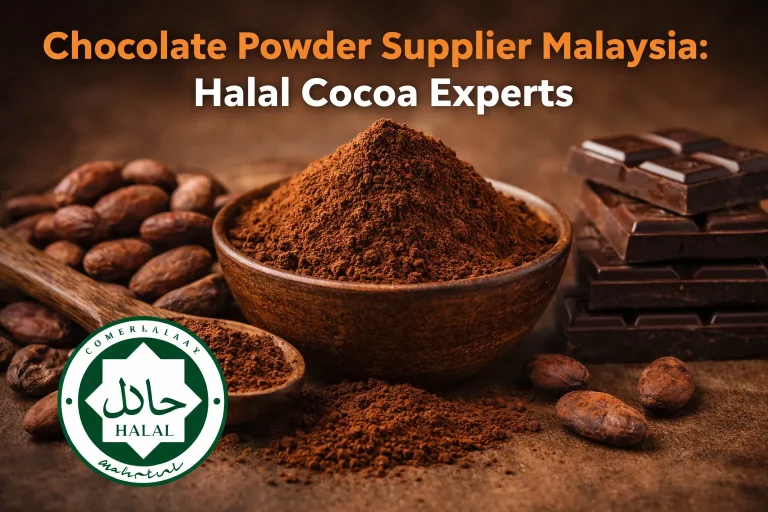 Halal cocoa powder and beans in Malaysia