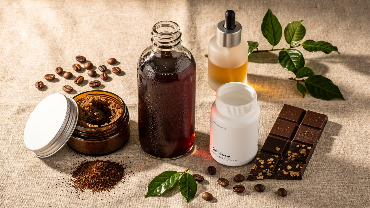 Coffee powder B2B applications across beverages supplements cosmetics