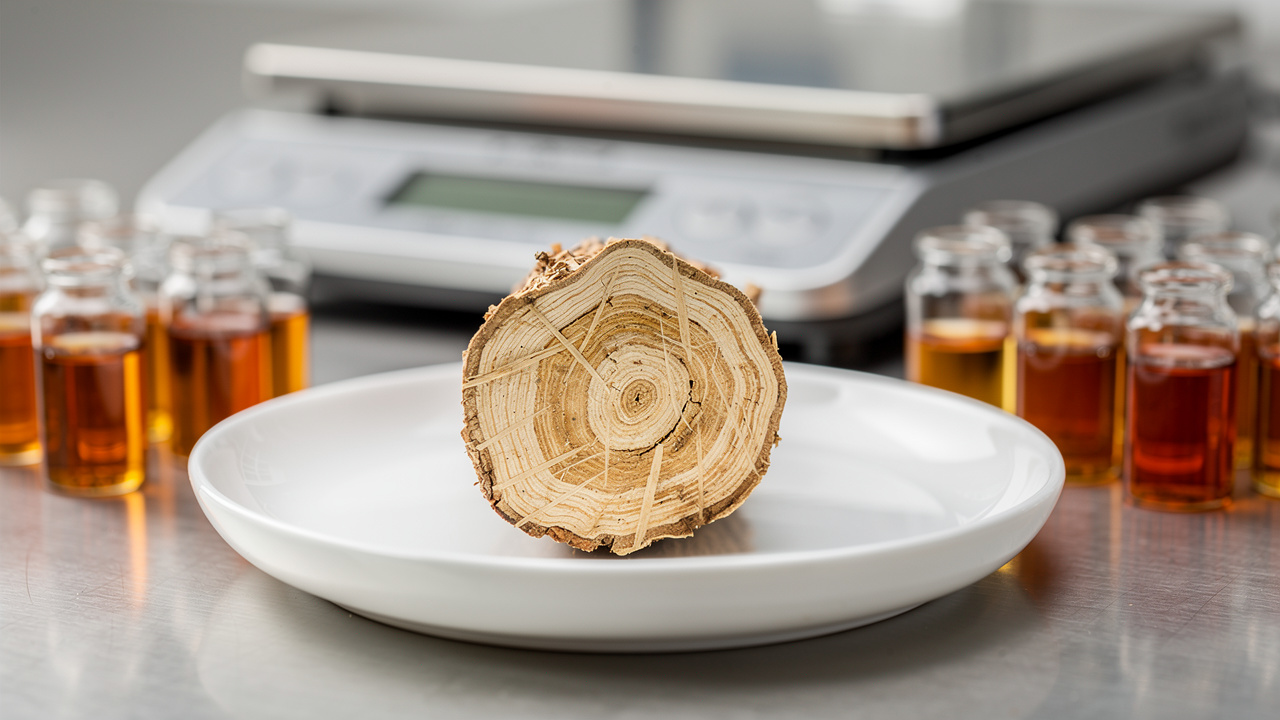 Tongkat ali root extract standardisation in a laboratory setting