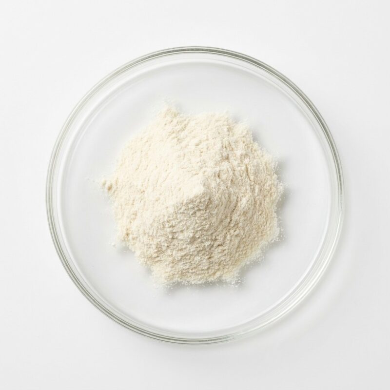 carrageenan-gelling-powder Cream-white carrageenan gelling powder in a glass petri dish