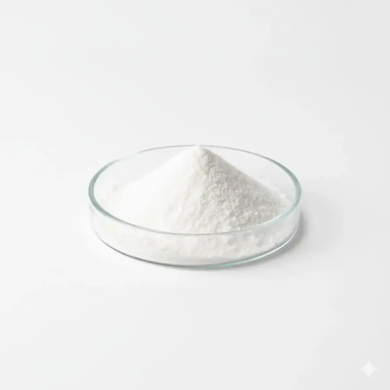 isomalt-dc101-dc White isomalt DC101 direct compression powder in a glass petri dish