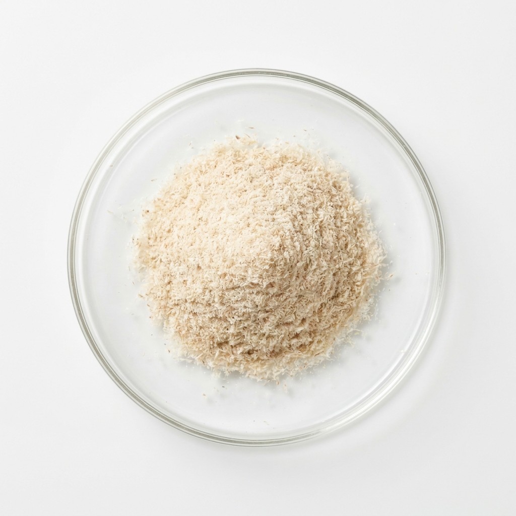 Psyllium husk powder, a soluble dietary fiber ingredient supplied by FC Materials