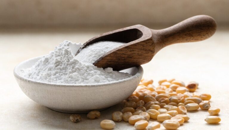 Resistant dextrin fiber powder with corn kernels